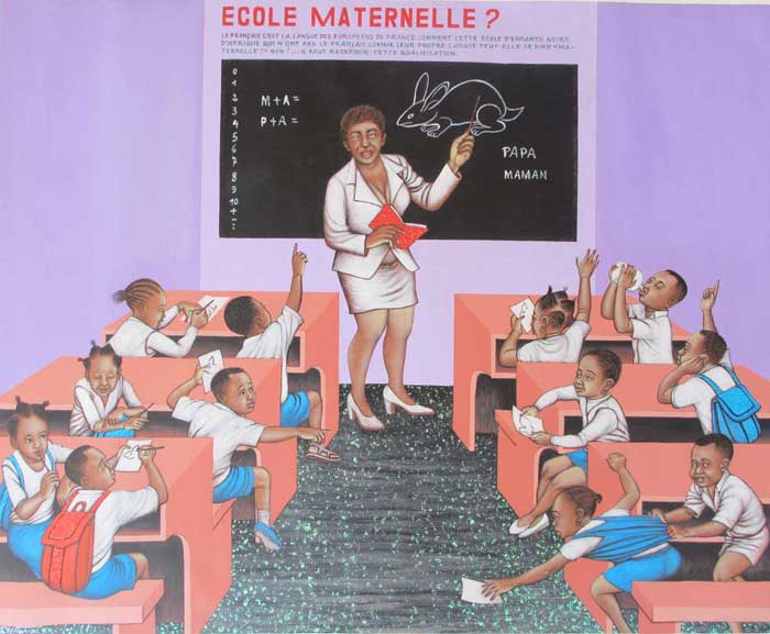 Chri Samba, Ecole Maternelle